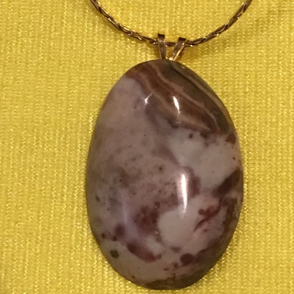 🩸Picture Jasper Agate Necklace🩸 - Picture 6 of 7